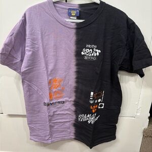 Graphic Tee - Purple and Black